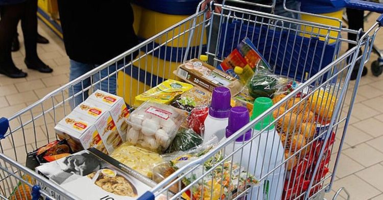 Dit is het bedrag dat je boodschappen kosten in guldens