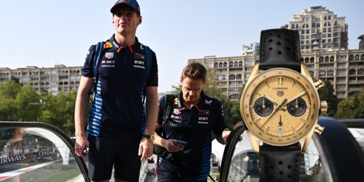 Max Verstappen schittert met nieuwe TAG Heuer Carrera Chronograph