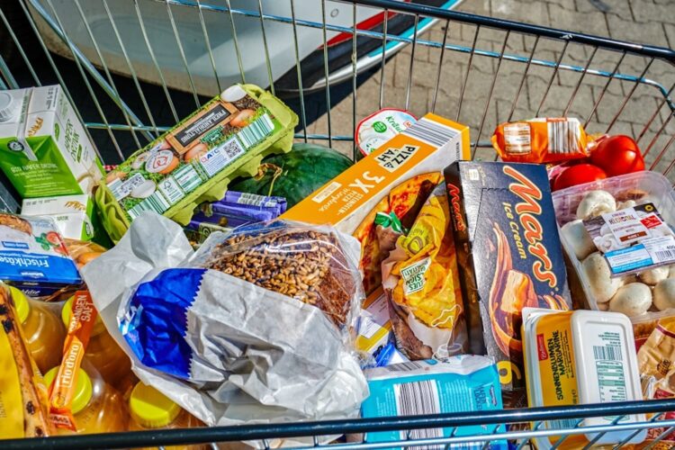 Dit is het bedrag dat jouw boodschappen omrekent naar guldens