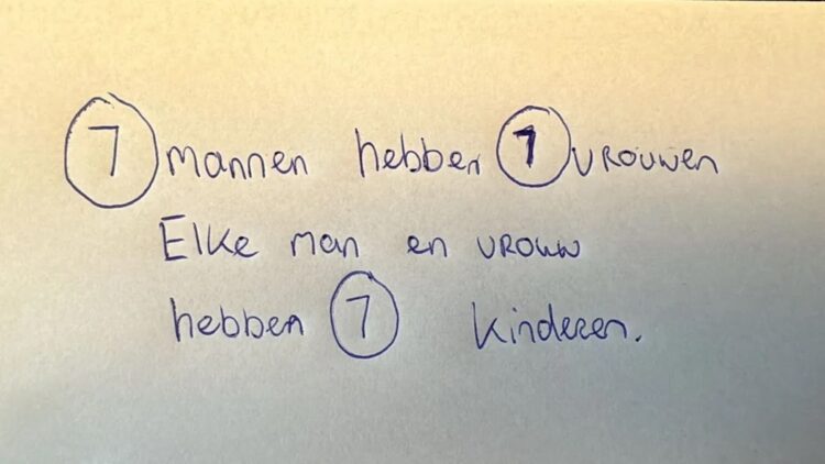 90% van de mensen heeft dit fout. Weet jij wel hoeveel personen er in totaal zijn?