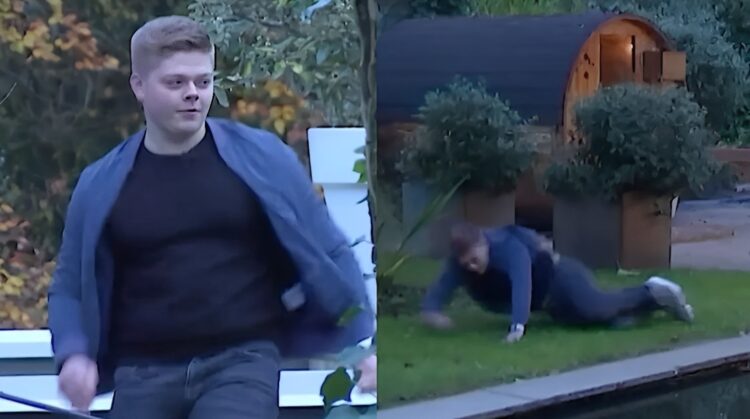 LLDL Stuntknul slooft zich uit en breekt zijn been