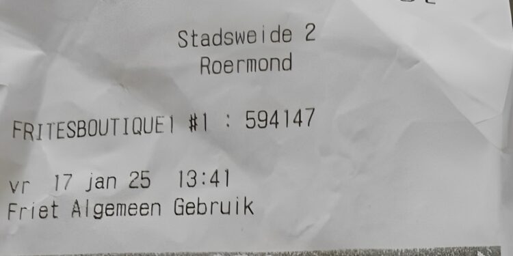 Bizar! Zoveel moet je betalen voor een frietje in de Designer OUTLET Roermond