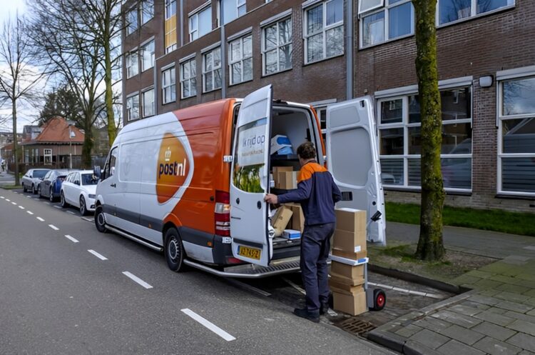 Wie niet thuis is bij het bezorgen van een pakketje, krijgt vanaf nu een forse rekening!