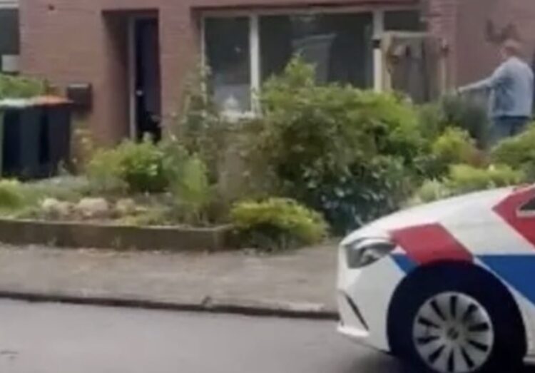 Heftig: Schietpartij in woonwijk vastgelegd via deurbelcamera