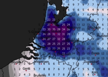 Weerdiensten waarschuwen: Zoveel centimeter sneeuw gaat er vanaf 5 januari 2026 vallen