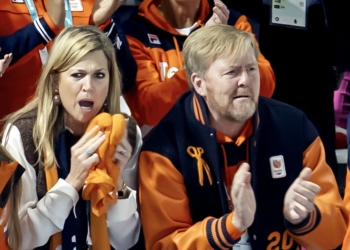 ZIEN: heel de wereld is fan van Koning Willem-Alexander na deze geweldige actie op de Winterspelen!