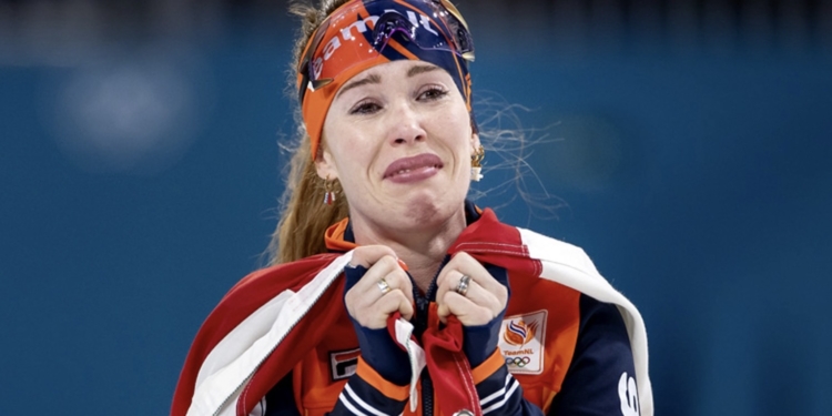 Onze gedachten zijn op dit moment bij olympisch kampioen Antoinette Rijpma-de Jong (31)