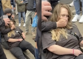 Grote ophef na ingreep agent bij Dodenherdenking