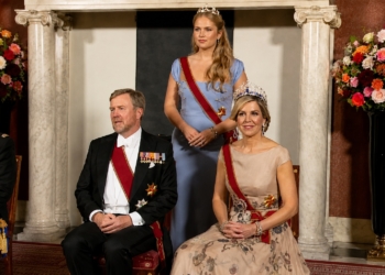Iedereen zegt hetzelfde over prinses Amalia tijdens staatsbanket met Duitse bondspresident