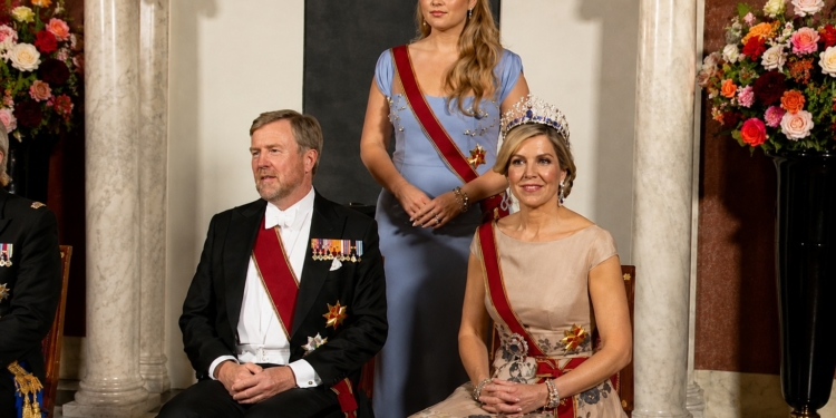 Iedereen zegt hetzelfde over prinses Amalia tijdens staatsbanket met Duitse bondspresident