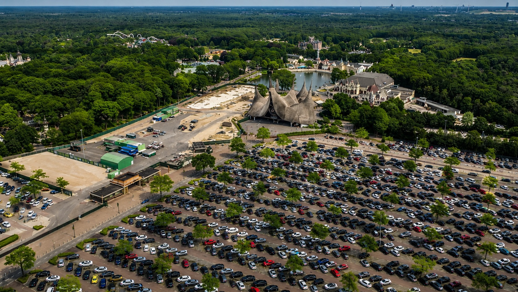 Nieuw parkeersysteem Efteling gaat per direct in ook abonnees de klos