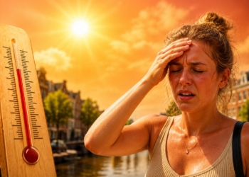 Alle seinen op rood zo heet wordt het deze week