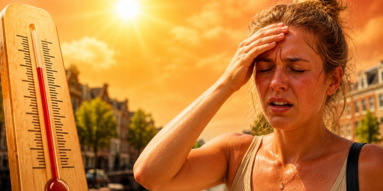 Alle seinen op rood zo heet wordt het deze week