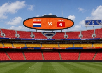 Let vandaag goed op: ‘Oranje-Tunesië op ander tijdstip door noodweer’