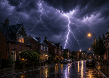 Code rood aangepast: heftig noodweer op weg naar deze drie provincies