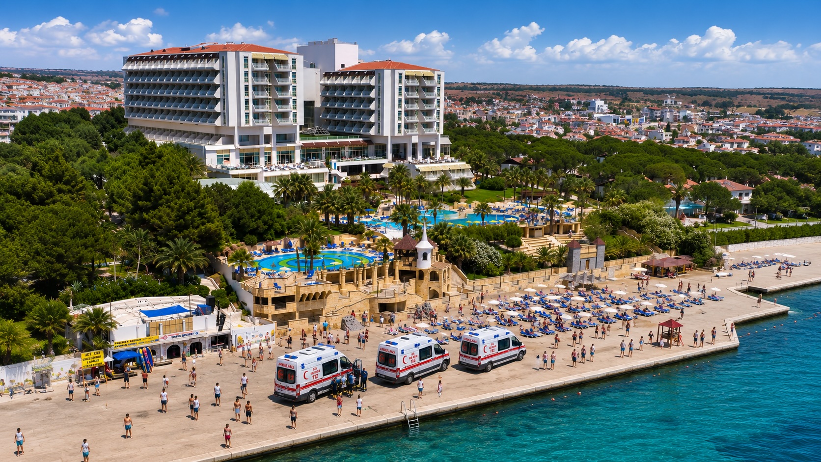 Drama tijdens droomvakantie Turkije: honderden vakantiegangers naar het ziekenhuis