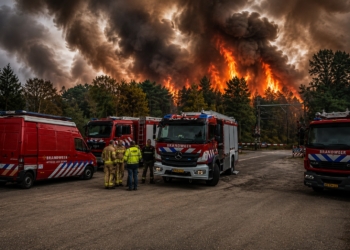 Heftig: grote natuurbrand uitgebroken in Nederland – blushelikopters opgeroepen