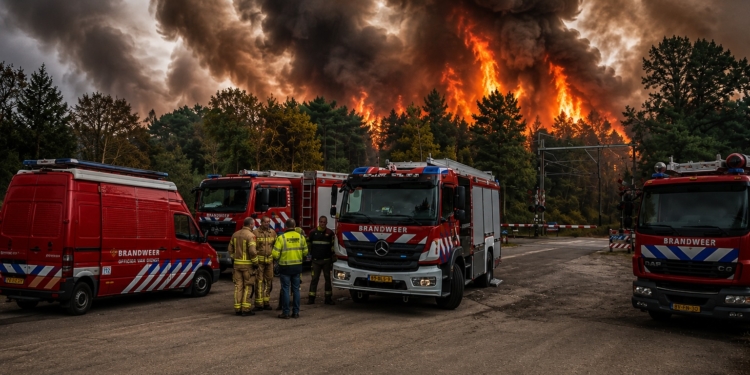 Heftig: grote natuurbrand uitgebroken in Nederland – blushelikopters opgeroepen