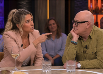 Estavana Polman pakt René van der Gijp live aan en laat hem niet zomaar wegkomen