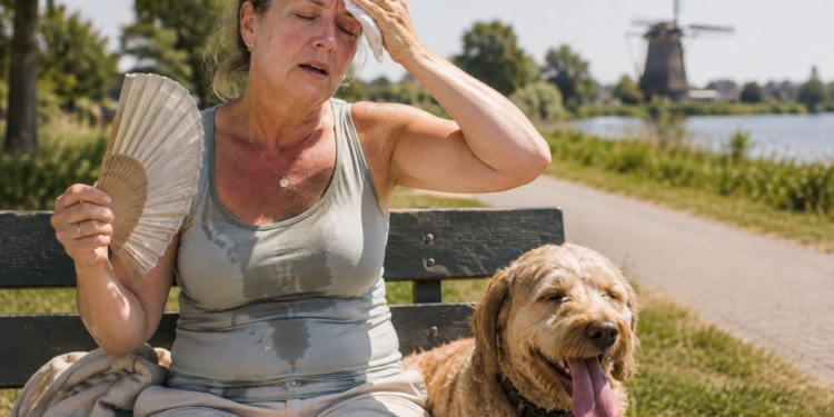 Vandaag wat koeler, maar dit is wanneer de tropische hitte weer terugkeert