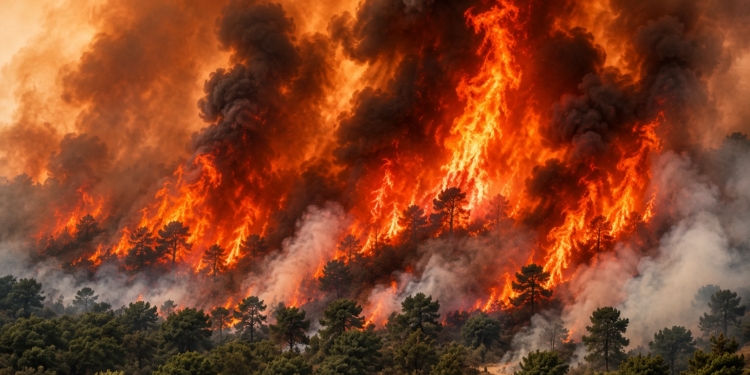 Natuurbrand in Limburg toch weer opgelaaid: brandweer massaal ingezet