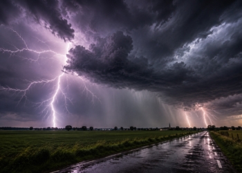 Code geel afgegeven: zwaar onweer, hagel en flinke regen in deze regio’s op komst