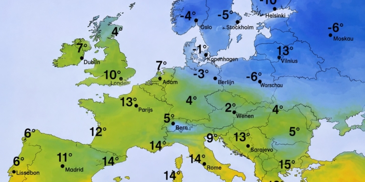 Weerwaarschuwing: forse kou onderweg na de extreme zomer