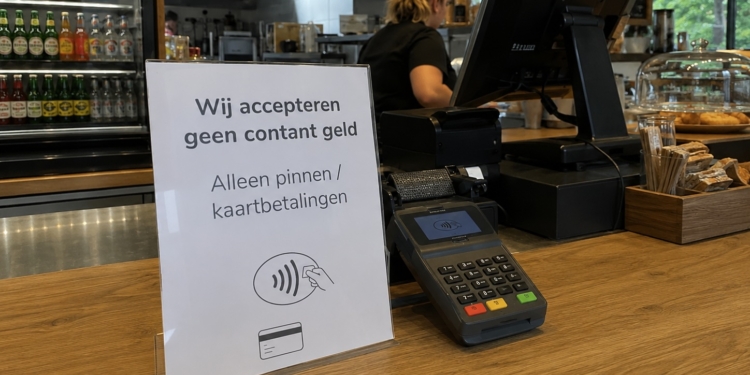 Mokerslag voor mensen die cash betaalt: per direct hier niet meer mogelijk