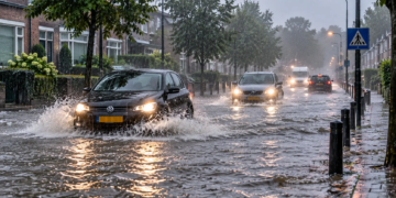 Flinke plensbuien onderweg: vooral deze twee provincies krijgen het zwaar