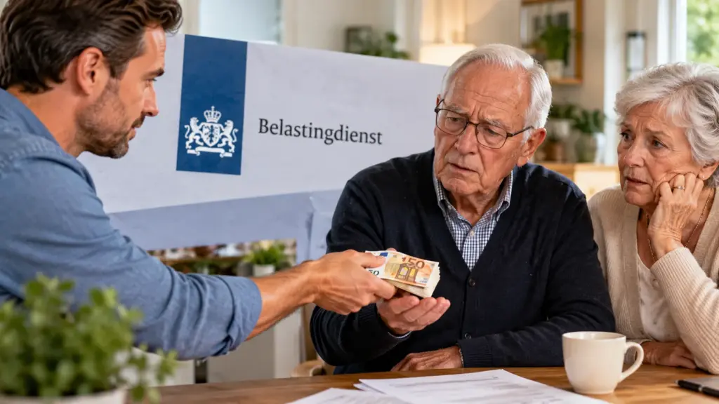 Geld geven aan je ouders lijkt simpel, maar daar denkt de Belastingdienst anders over